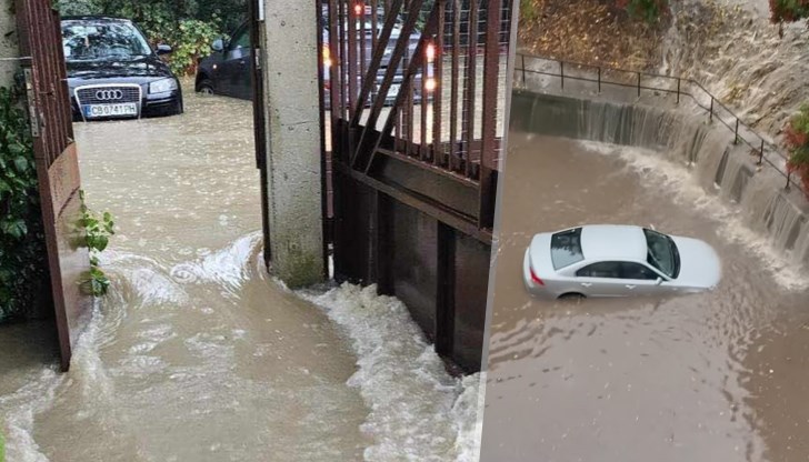 Пътят Бургас – Созопол е затворен, обявиха бедствено положение в Царево