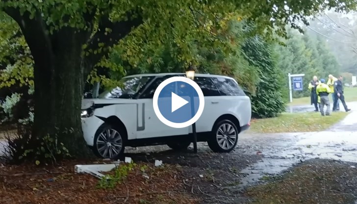 Актьорът обясни във видео, че е бил засечен на пътя