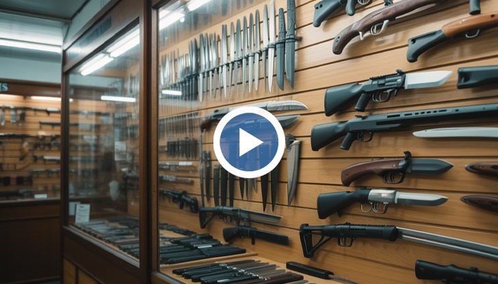 Липсва законодателство, което да забрани продажбата на хладни оръжия на непълнолетни