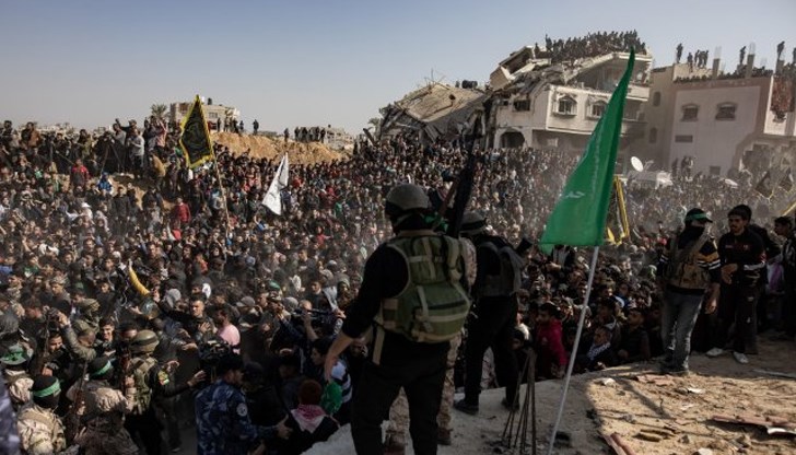 Освобождаването е част от първата фаза на историческото примирие между Израел и палестинската групировка Освобождаването е част от първата фаза на историческото примирие между Израел и палестинската групировка