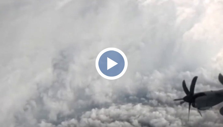 Видеото на Джереми де Харт показва контраста в центъра на бурята