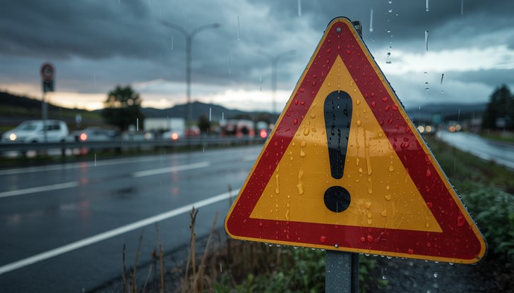 Интензивни валежи и жълт код за бурен вятър по Черноморието Интензивни валежи и жълт код за бурен вятър по Черноморието