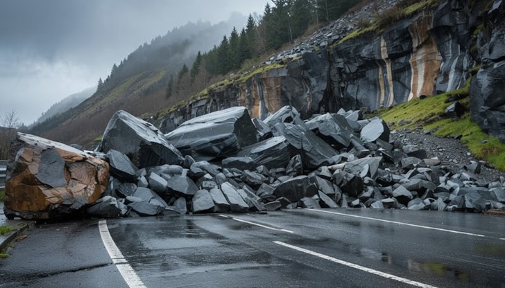 Причината за срутването са проливните дъждове Причината за срутването са проливните дъждове