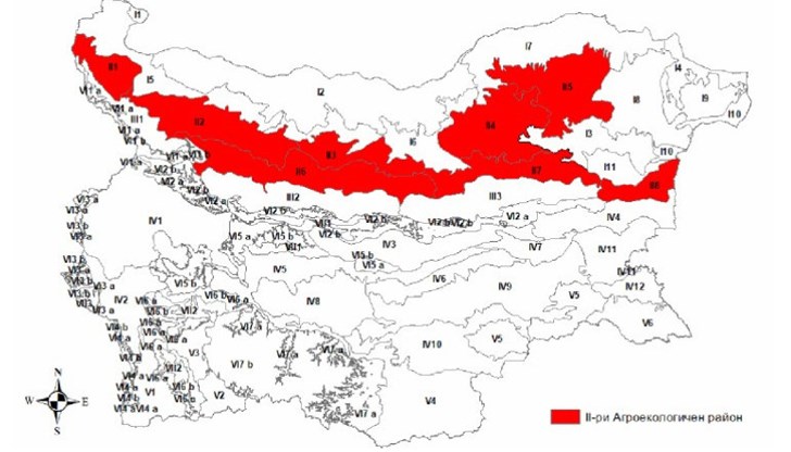 Разградско и Търновско са сред районите с най-висок потенциал за земеделие