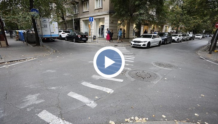 Столичната община заяви, че не е възлагала полагането на нестандартната маркировка