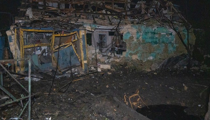 В част от града няма електричество, съобщават местните власти след поредната нощна бомбардировка