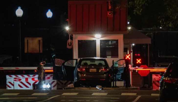 "Сикрет сървис" задържа шофьора веднага след сблъсъка