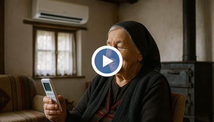 Възрастните хора предпочитат удобството пред цепенето и носенето на дърва