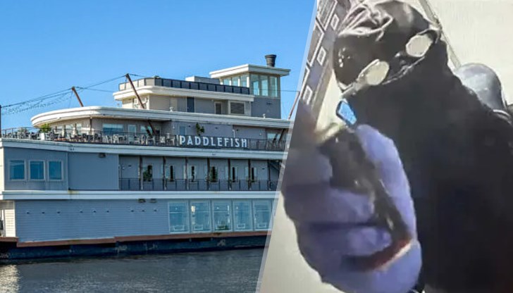 Нападателят изплува до заведението, открадна парите и избяга по същия начин Нападателят изплува до заведението, открадна парите и избяга по същия начин