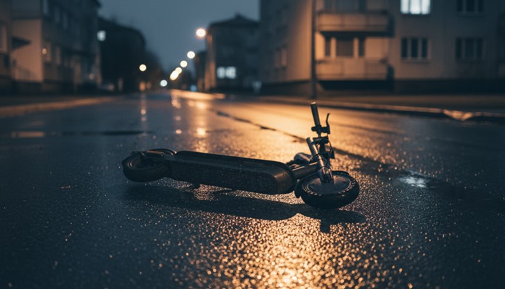 48-годишният е открит да лежи на платното на улица "Зорница"