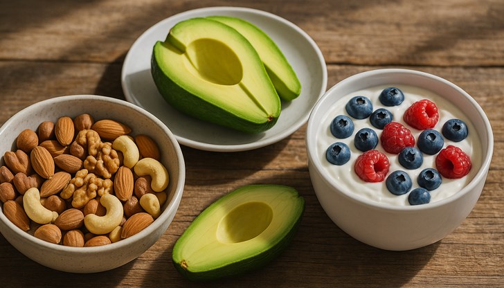 Ядки, авокадо и гръцко кисело мляко помагат за избягване на резки скокове Ядки, авокадо и гръцко кисело мляко помагат за избягване на резки скокове