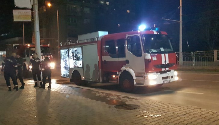 Екипът е изчакал собственика, за да затвори крана на уредбата