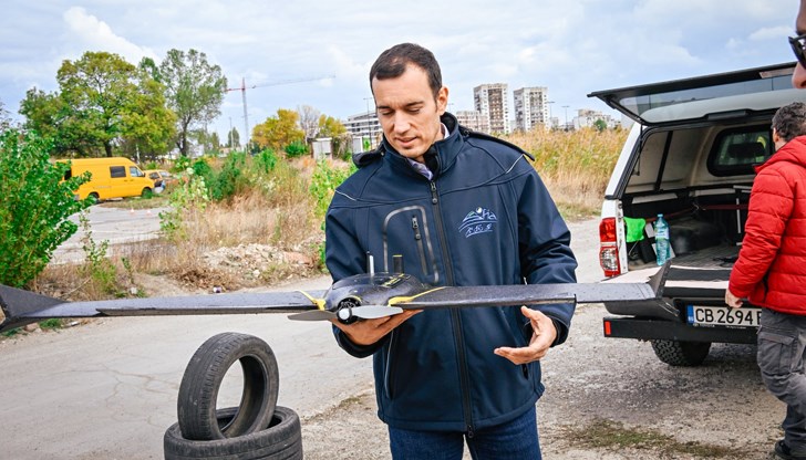 Дронове заснемат София след доброволческата акция за чистота