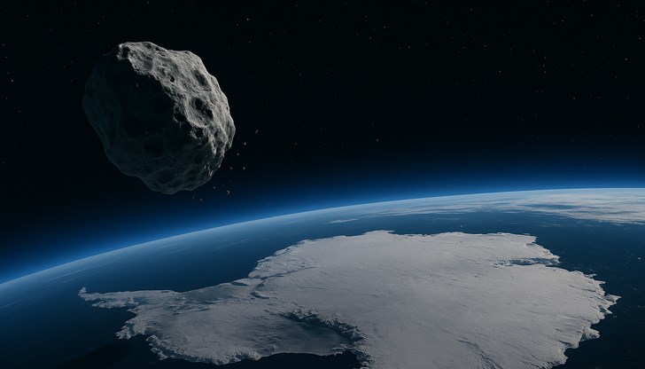 Космическата скала с размерите на жираф премина на 428 километра над повърхността, по-близо от орбитата на МКС Космическата скала с размерите на жираф премина на 428 километра над повърхността, по-близо от орбитата на МКС