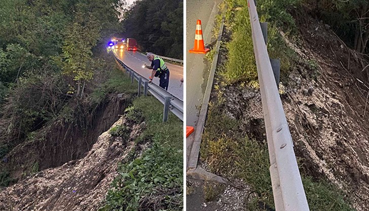 Шофьорите се пренасочват през Борово и Две могили до възстановяване на движението