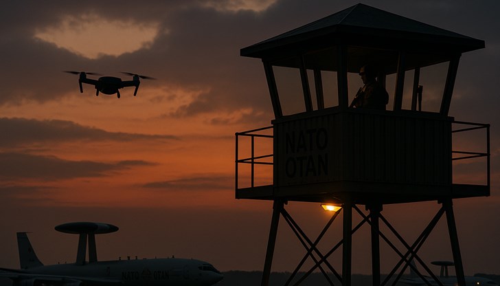 Самолетът навлезе в забранена за полети зона и остана над пистата на базата Хайленкирхен минута Самолетът навлезе в забранена за полети зона и остана над пистата на базата Хайленкирхен минута