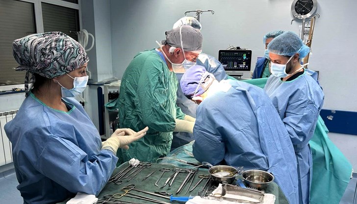 Това е третата бъбречна трансплантация от жив донор в болницата от началото на годината