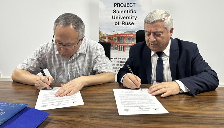 Партньорството предвижда съвместни изследвания и обмен на преподаватели