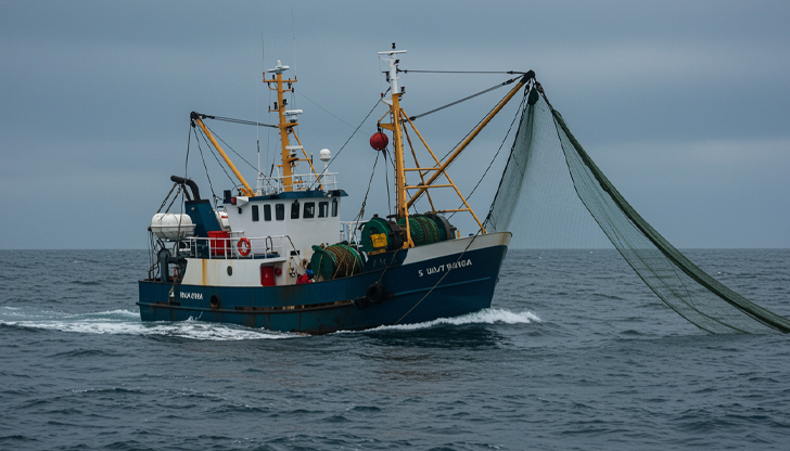 Грийнпийс публикува карта с местата, където риболовът унищожава морското дъно