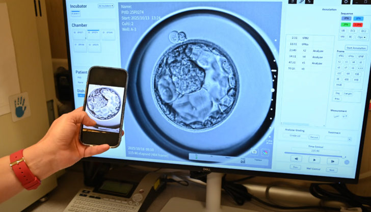 Иновативна time-lapse система дава достъп в реално времеИнвитро клиника София“