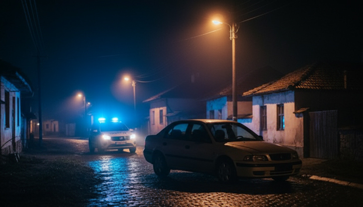 Автомобилът е открит изоставен след кратко преследванеСлужители на РУ –