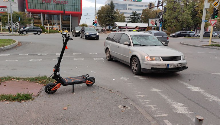 Инцидентът е станал на кръстовището на ул. Братислава и бул.