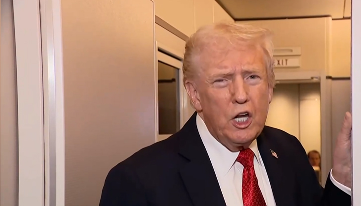 Американският президент заяви, че 78% от региона вече е под