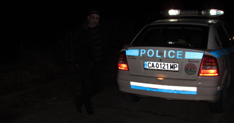 Мъжът се придвижвал с електрическа тротинетка рано сутринтаПолицейски патрул е