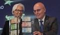 Кристин Лагард и Димитър Радев представиха българските евробанкноти