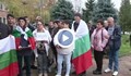 Жители на Поликраище блокират пътя Русе - Велико Търново