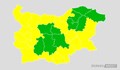 Обявиха жълт код в 18 области на страната