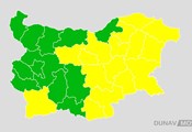 Жълт код връхлита Източна България