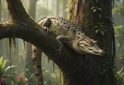 Праисторически крокодили са ловували от дървета, смятат учени