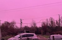 Розово небе над Нормандия