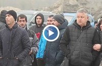 Жители на Мартен излязоха на протест срещу спирането на тока