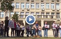 Протестиращи във Варна и София искат затвор за насилие над животни