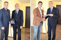 РИОСВ - Русе награди пожарната и ВиК за помощта за езерото "Сребърна"