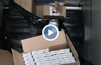 Близо 200 000 кутии цигари заловиха на моста Калафат - Видин