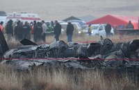 Турски самолет с 20 военни се разби до границата с Азербайджан