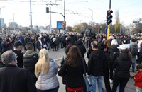 Протестиращи блокираха моста "Чавдар" в София