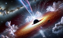Учени забелязаха най-яркото изригване от свръхмасивна черна дупка