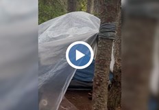 Стана ясно че мъжът не е живял като отшелник в