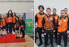 Русенският клуб спечели общо четири купи и множество индивидуални отличия