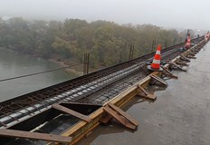 АПИ отчете напредъка по ремонта на Дунав мостОбщо 693 стоманобетонни