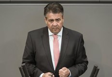 Зигмар Габриел Подценихме намеренията на руския президент за газопровода Северен