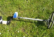 Мъжът е заловен с металотърсач в нива край село Горно