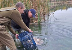 Масирани проверки срещу незаконния риболов във Враца Монтана и ВидинСлужители