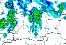 Облаци и валежи обхващат цялата страна в четвъртъкПрез нощта срещу