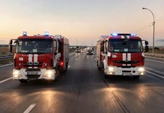 Гражданин заблуди пожарната с информация за дим на границатаСигнал за