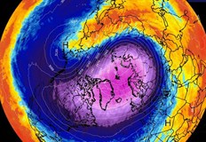 Полярният вихър се променя очаква се по студена зимаПолярният вихър над
